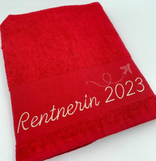 Handtuch Rentner/in