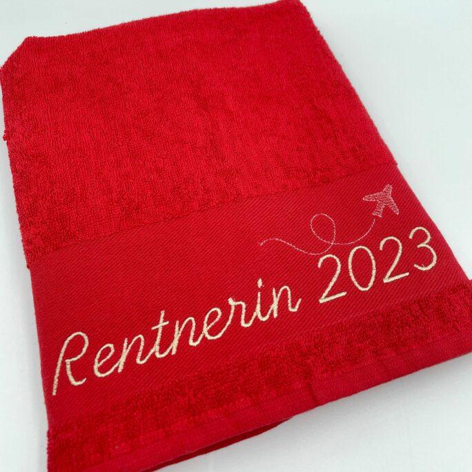 Handtuch Rentner/in