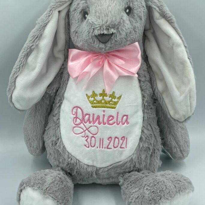 Personalisiertes Kuscheltier Hase