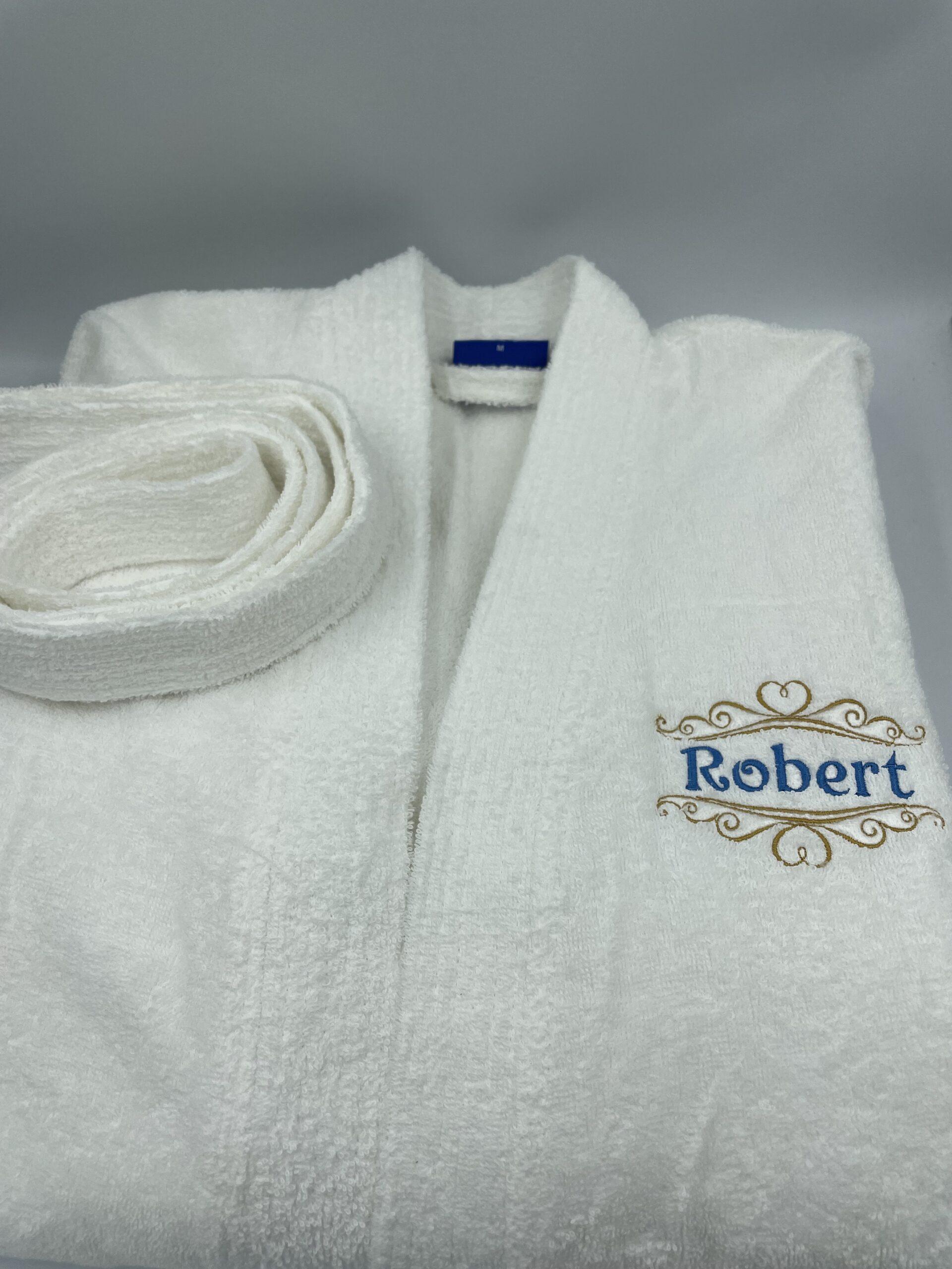 Handtuch und Bademantel personalisiert – Bild 19