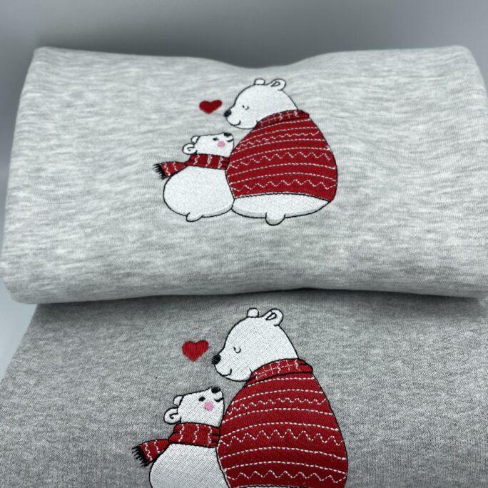 Personalisierte Stickerei auf Textilien / Kleidung/ LOGO