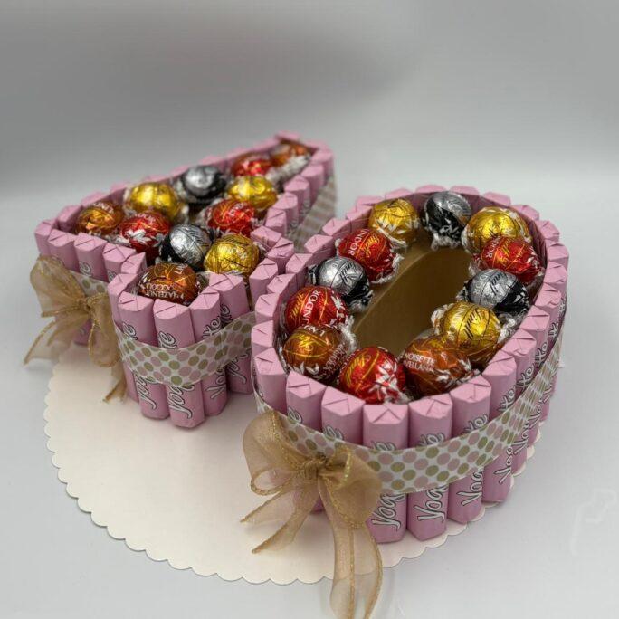 Pralinentorte 40. Geburtstag (Lindor)