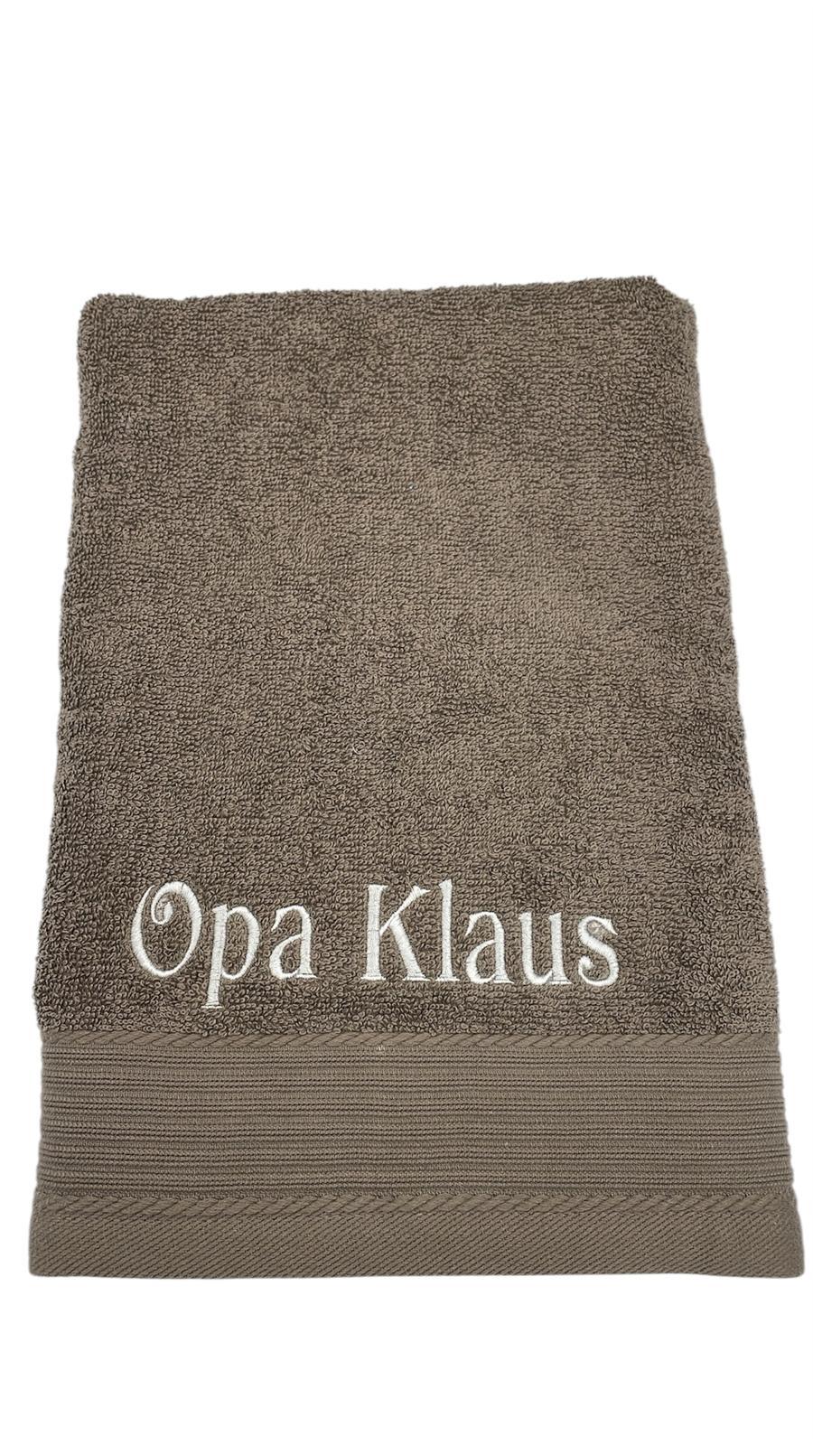 Handtuch und Bademantel personalisiert – Bild 8
