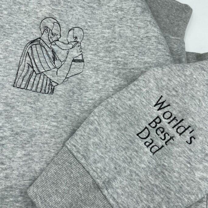 Individuelle Stickerei nach Kundenmotiv